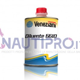 VENEZIANI DILUENTE 6610 - Solvente per prodotti a base epossidica Conf.0.5Lt