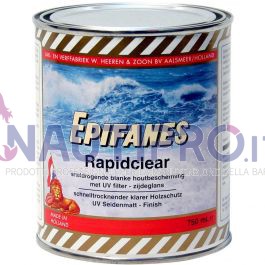 EPIFANES RAPID CLEAR Vernice semilucida resistente UV rapida essicazione. Conf.0.750Lt