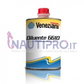 VENEZIANI DILUENTE 6610 - Solvente per prodotti a base epossidica Conf.0.5Lt