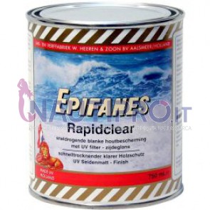 EPIFANES RAPID CLEAR Vernice semilucida resistente UV rapida essicazione. Conf.0.750Lt